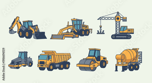 Heavy Construction Equipment Vehicles Machines 1.