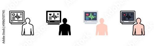 Vital Signs Icon Pack In Multiple Styles