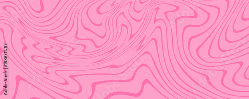 Pink marble acrylic seamless pattern, ice cream texture, watercolor marble background. 1970s trippy seamless pattern.