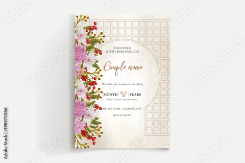 Save the date wedding invitation templates