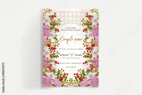 Save the date wedding invitation templates