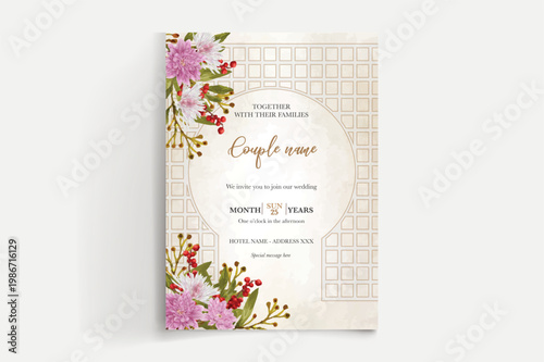 Save the date wedding invitation templates