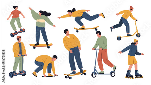 A Comprehensive Visual Guide to Personal Electric Vehicles, Micro-Mobility Trends, and Sustainable City Commuting