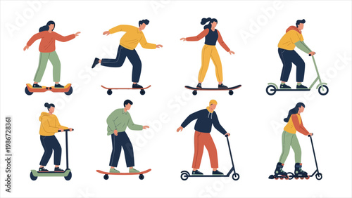 A Comprehensive Visual Guide to Personal Electric Vehicles, Micro-Mobility Trends, and Sustainable City Commuting