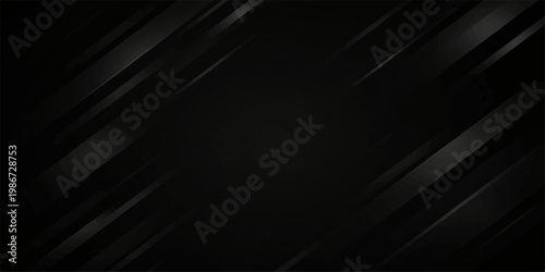 Abstract Dark Abstract Lines: An elegant, dark background is subtly enlivened with dynamic, diagonal lines, creating an impactful visual narrative. for Website. Background, Branding