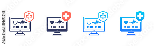 Preventive Monitoring Icon Pack In Multiple Styles