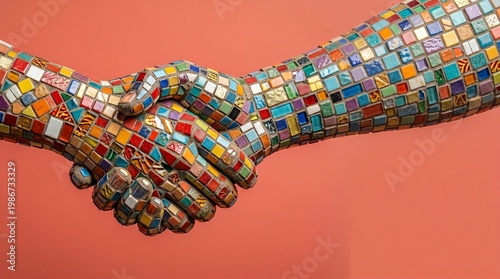 Creative Labour Day Concept with Single Hero Object on Solid Color Background Featuring Symbolic Work Tools and Modern Workforce Appreciation Theme with Ample Copy Space for Text Overlay Commercial St