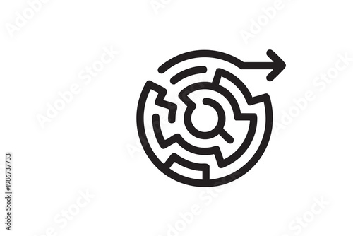 Automation And Workflow Cycle Icons For Productivity And Strategy