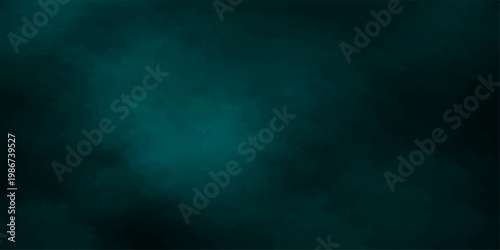 Green and blue grunge dark blue smoke cloud texture background with foggy storm sky motion and abstract night design wallpaper