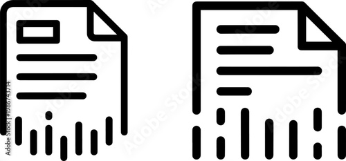 Comparison of document file formats with visual differences in content display