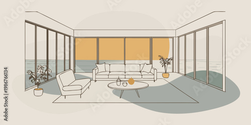 interior of a bedroom