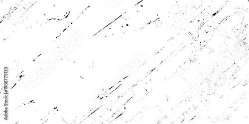 Abstract black and white ink splatter with diagonal brush strokes, grunge texture, paint drips and splashes on a light background, dynamic artistic pattern, minimalist monochrome design vector.