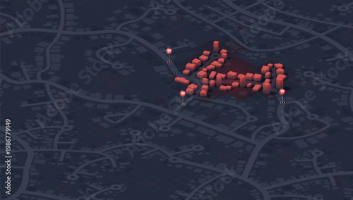 Gated Community Zone with Restricted Entry Checkpoints and Perimeter Access Control on Dark City Street Network