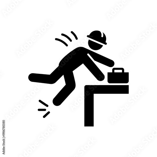 Trip And Fall Accident Icon