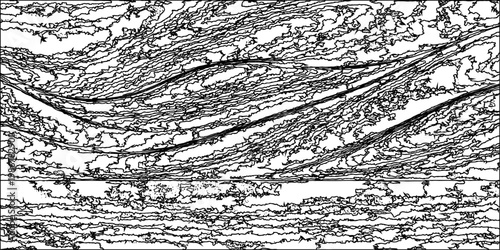 A rough black and white tree bark texture creates an old grunge pattern from the winter forest nature, featuring a cold textured surface perfect for a rustic wood or stone art wallpaper