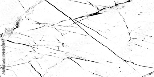 White cracked surface texture, abstract background, fine fracture lines, high contrast, minimalistic style. marble texture line.