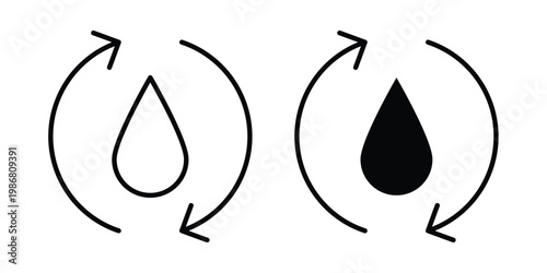Blood flow icon design Illustration set for Projects