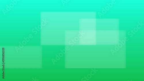 Modern minimalist green geometric transition wipe effect
