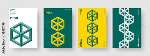 Isolated Banner Template. Creative Poster Design. Geometric Report Layout. Background. Flyer. Book Cover. Brochure. Business Presentation. Catalog. Portfolio. Advertising. Journal. Newsletter