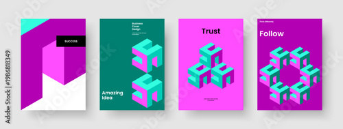 Geometric Book Cover Template. Isolated Business Presentation Design. Abstract Brochure Layout. Report. Flyer. Banner. Poster. Background. Newsletter. Advertising. Leaflet. Magazine. Pamphlet