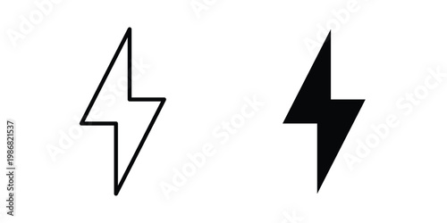 Flash icon design Illustration set for Projects