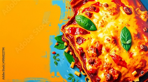 lasagna meal homemade italian dish cheesy slice baked tray beef dinner vegetarian classic recipe with tomato sauce melted cheese