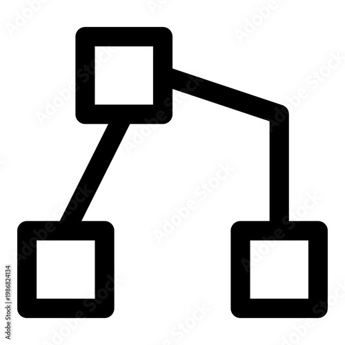 diagram connector icon