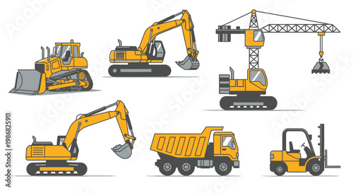 Heavy Construction Equipment Vehicles Machines 4.