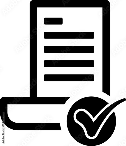 A document with a checklist