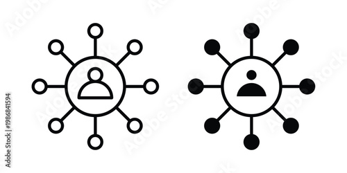 Stakeholders icon design Illustration set for Projects