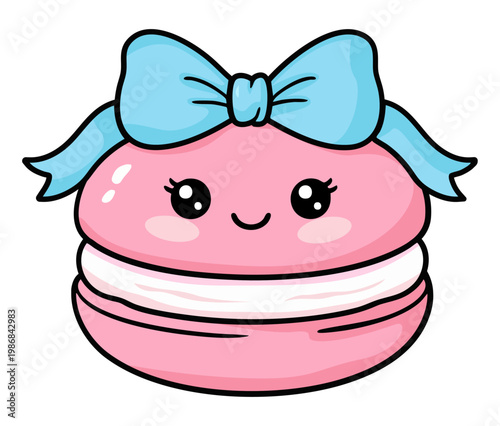 macaron-mascot-cartoon-sweet-bakery