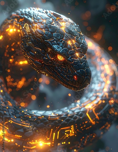 Cybernetic serpent