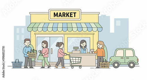 Grocery Store Shopping Activity