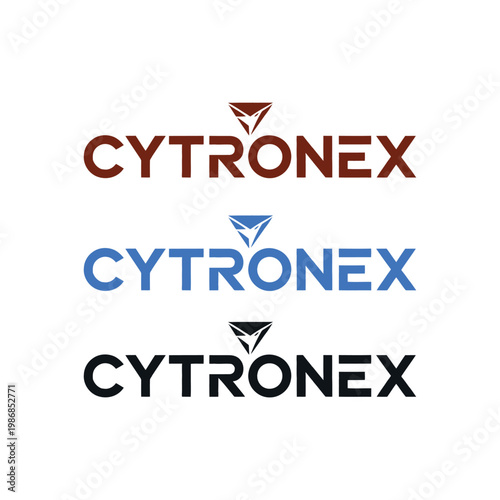 Cytronex logos present capital letters paired with an abstract symbol.