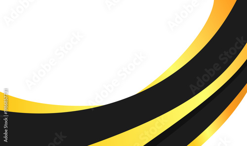 Black gold stripes on white background, luxurious and sophisticated. Perfect for elegant and opulent design projects, adding a touch of sleekness.