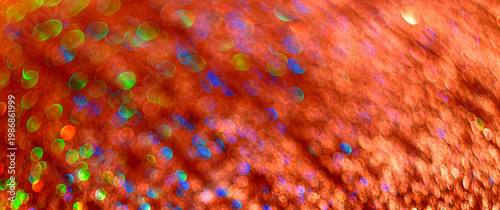 abstract background with colorful bokeh