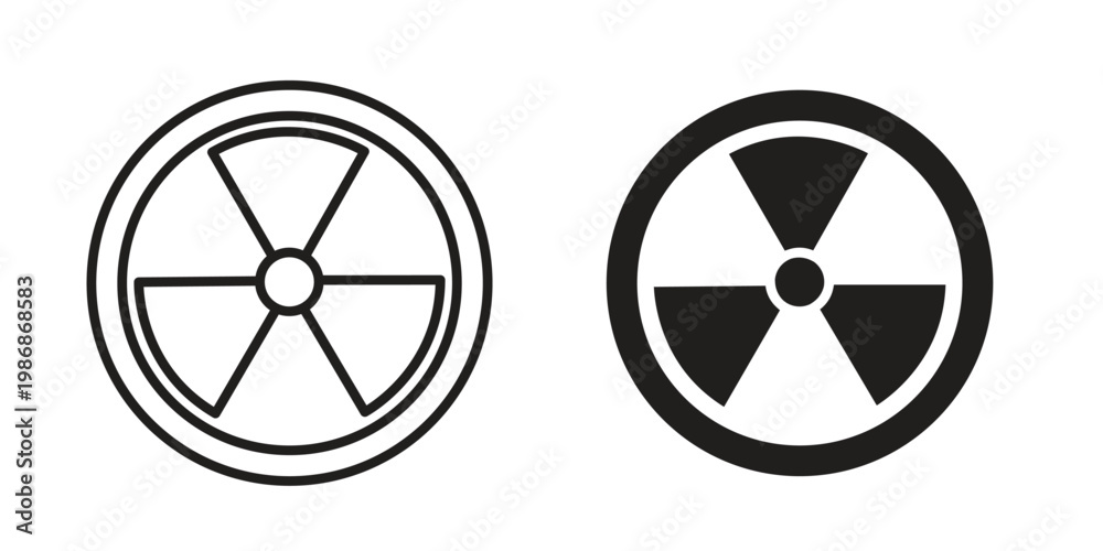 Fotografija Radioactive icon design