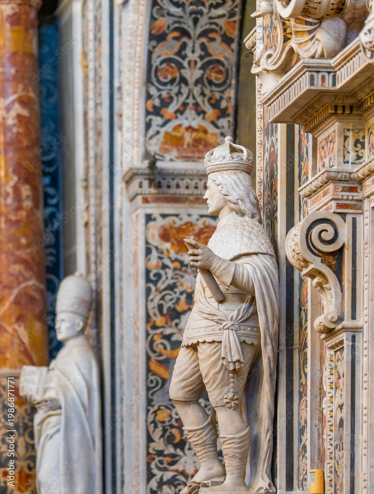 Fototapeta premium Views of Palermo historic city architecture and urban life - Palermo, Sicily, Italy – November 14, 2025