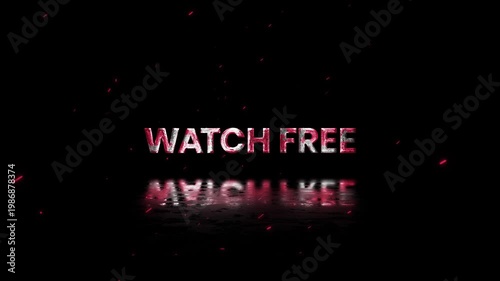 Watch Free Rusty Metal Text Animation 4K Free Streaming Call to Action for Video Promotion and Audience Growth