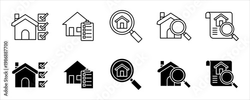 Property Inspection House Checklist Search Icon