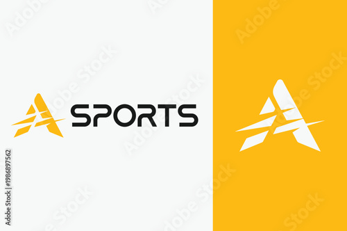 A Logo, Letter A Logo, A Monogram, Sports Logo, Athletic Logo, Fitness Branding, Gym Logo, Activewear Brand, Sportswear Logo, Performance Brand, Training, Workout, Strength, Power, Speed, Energy