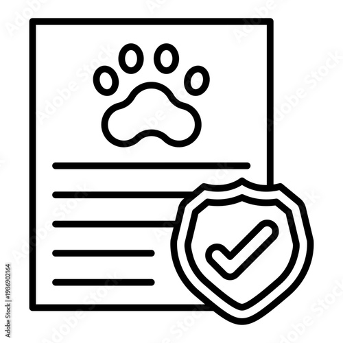 Pet insurance Icon
