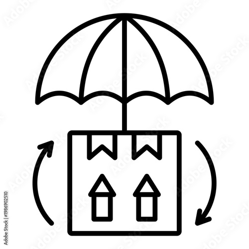 Delivery insurance Icon
