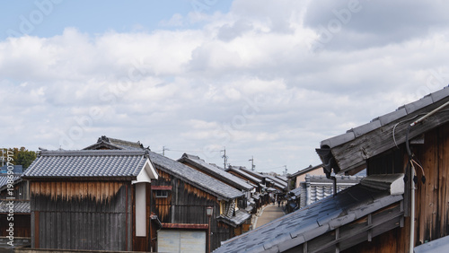 Photos 日本：東海道の関宿／江戸時代の長い町並み【重要伝統的建造物群保存地区】三重県亀山市