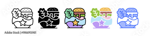 Superfoods multiple icon