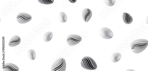 Abstract design with egg-sh...