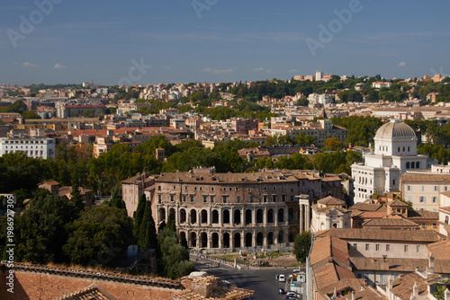 The Theatre of Marcellus in Rome, Italy