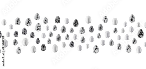 Abstract Easter egg pattern...