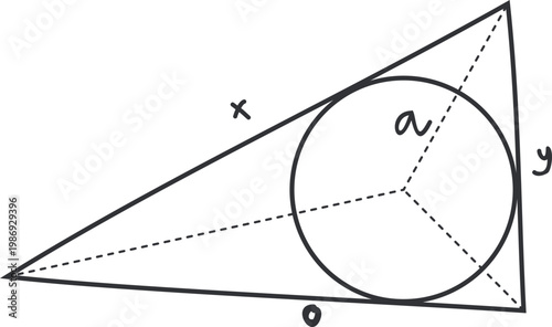 Hand Drawn Mathematics Element 