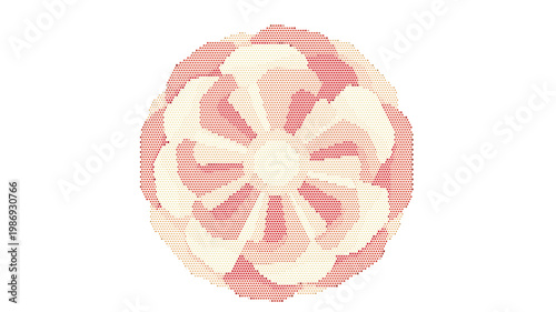 Pastel pink floral vector illustration, soft peony flower head in watercolor style, delicate blooming camellia blossom for wedding invitation design